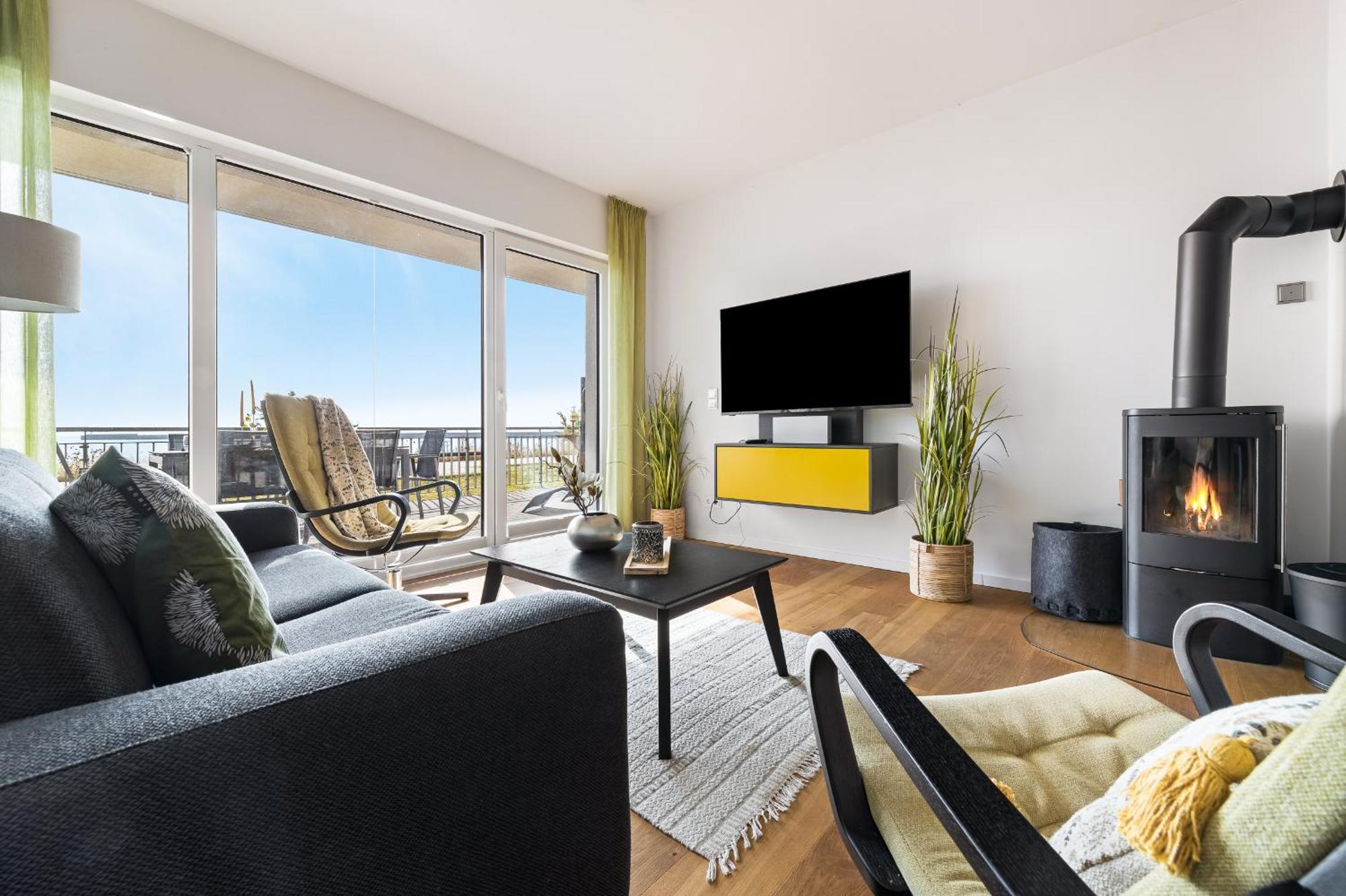 Ocean Vibes- Eg, Ostseeblick, Terrasse, Kamin Olpenitz Eksteriør bilde