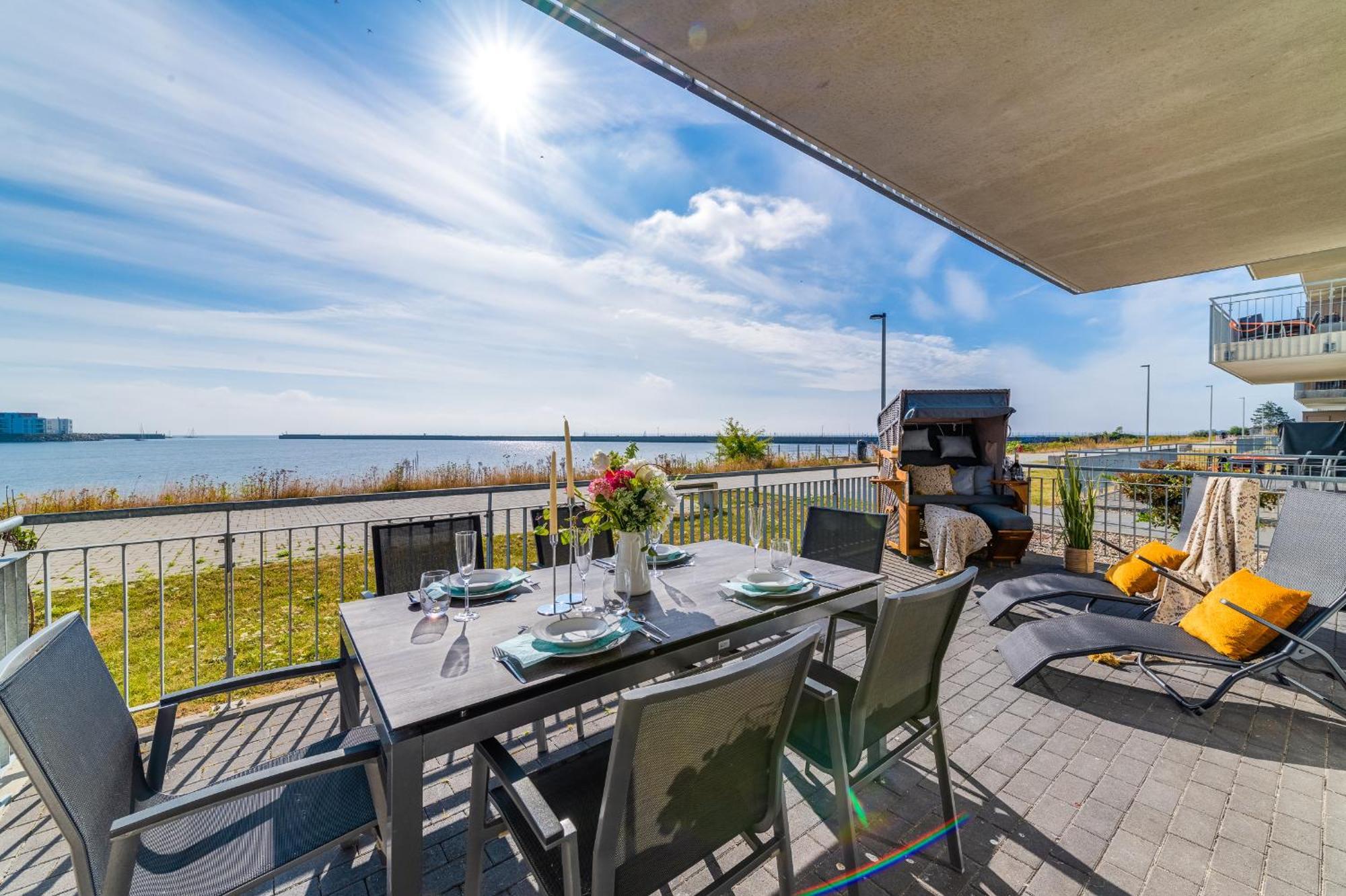 Ocean Vibes- Eg, Ostseeblick, Terrasse, Kamin Olpenitz Eksteriør bilde